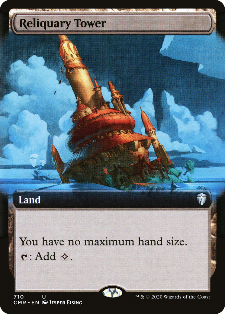 Reliquary Tower (Extended Art) (CMR-710)  Foil