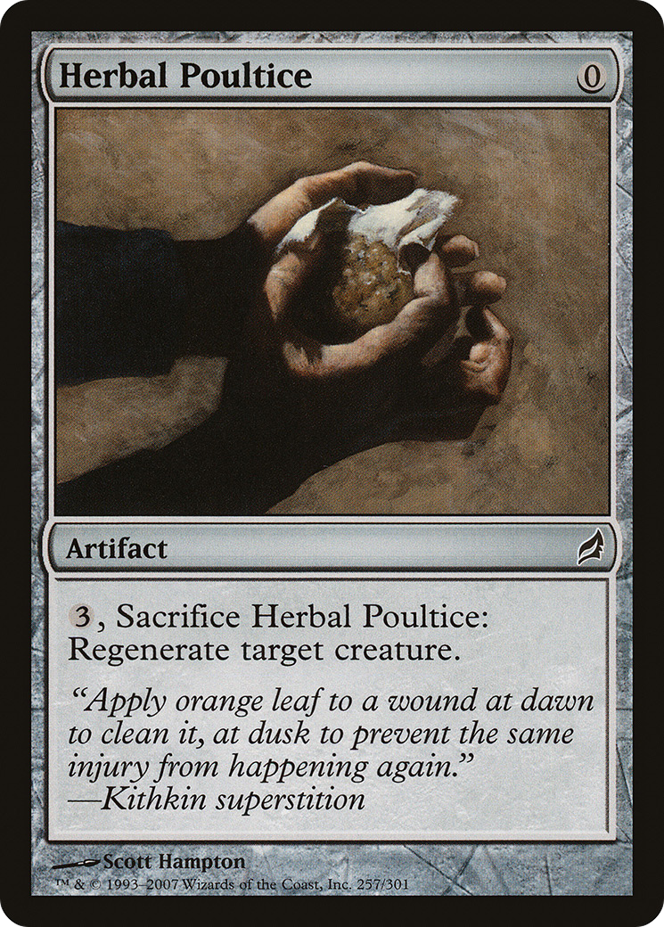 Herbal Poultice (LRW-257)  Foil