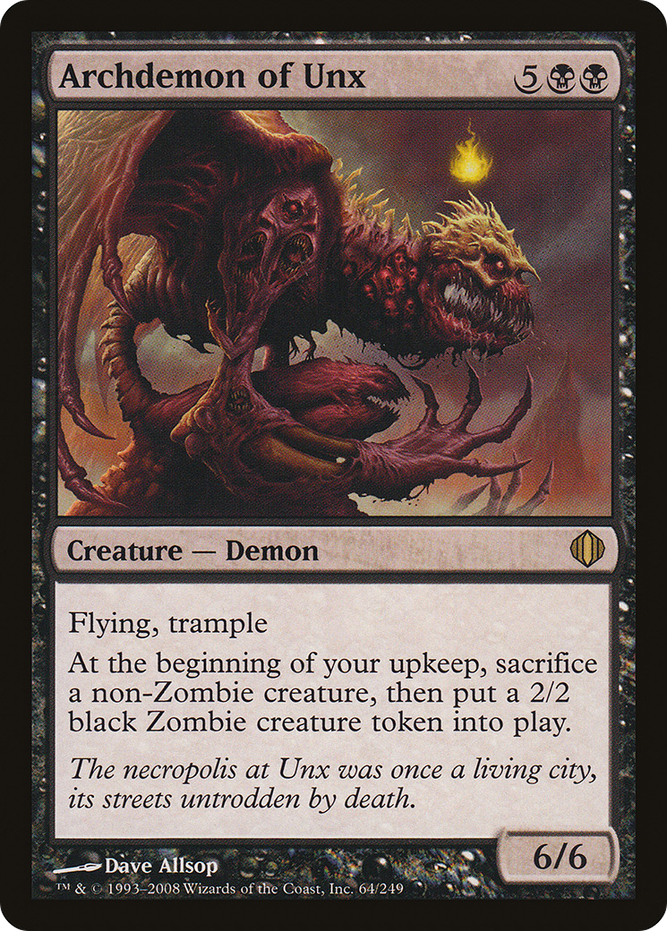 Archdemon of Unx (ALA-064)  Foil