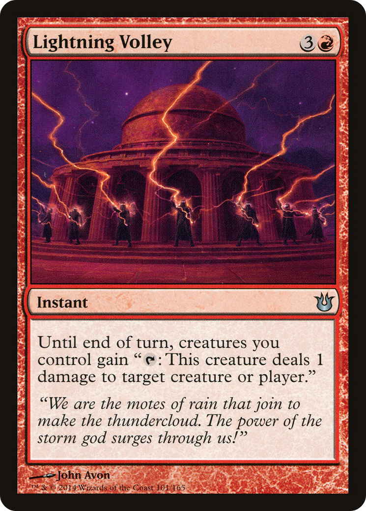 Lightning Volley (BNG-101)  Foil