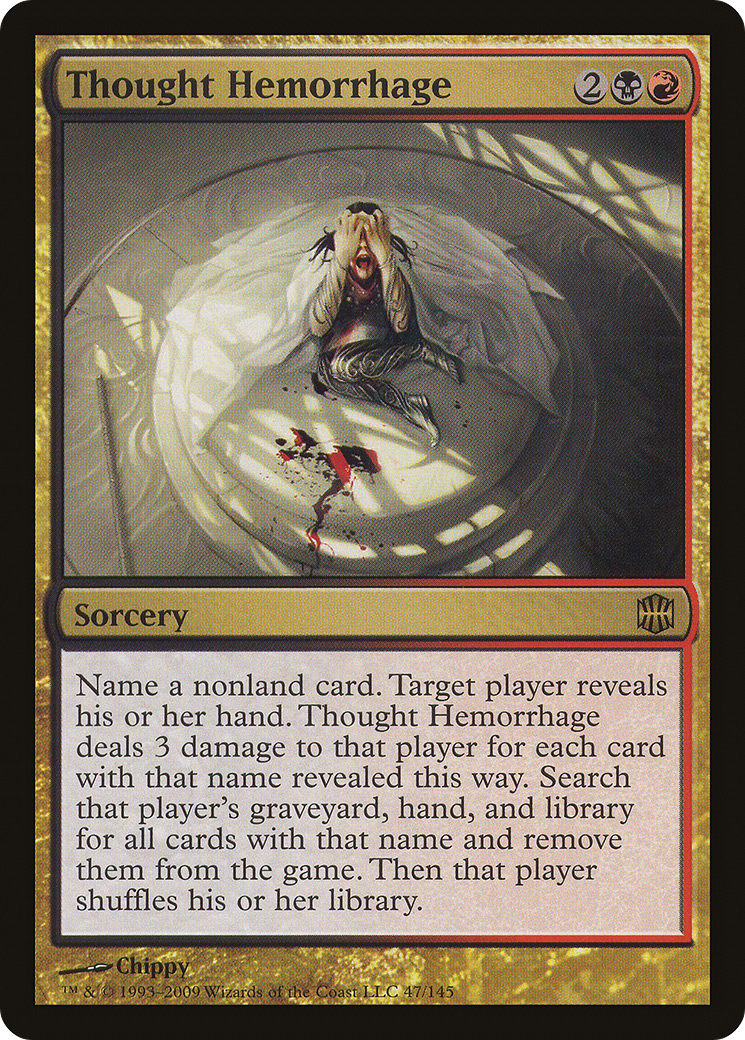Thought Hemorrhage (ARB-047)  Foil