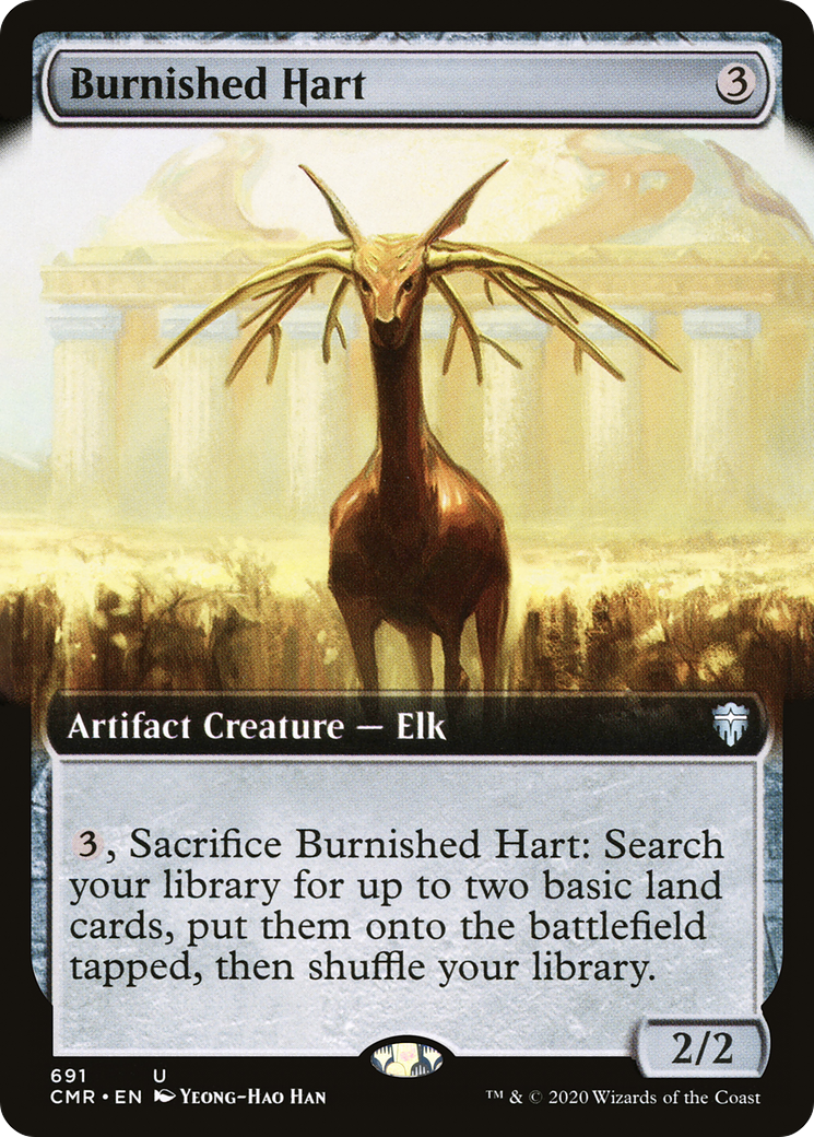 Burnished Hart (Extended Art) (CMR-691)  Foil