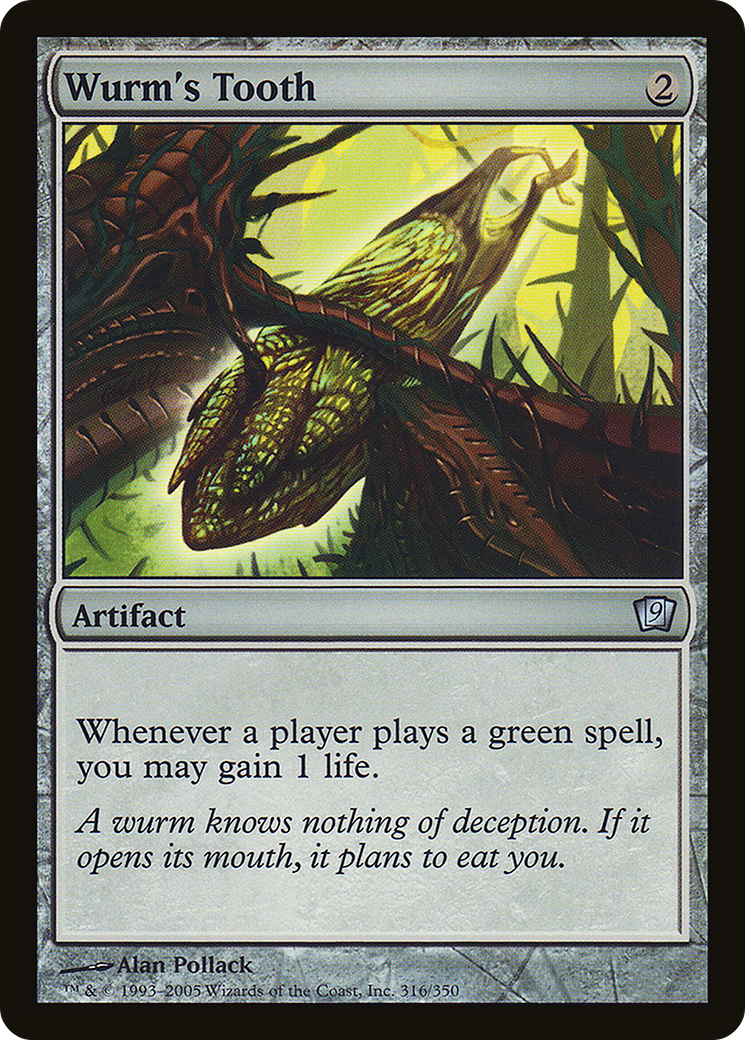 Wurm's Tooth (9ED-316)  Foil