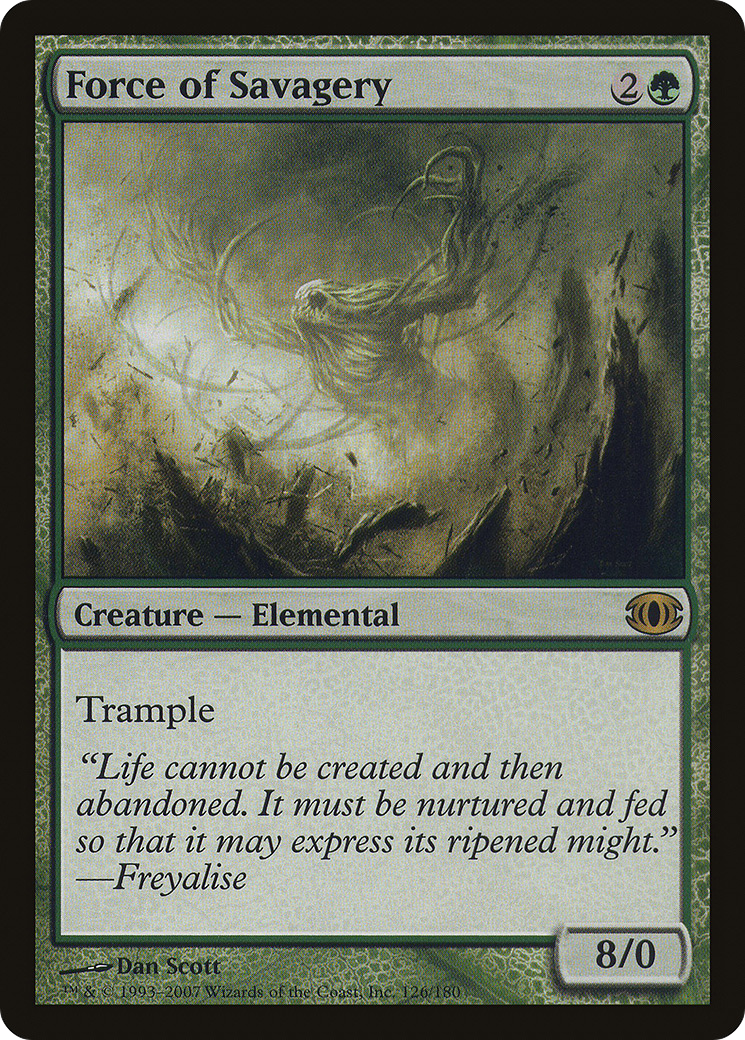 Force of Savagery (FUT-126)  Foil