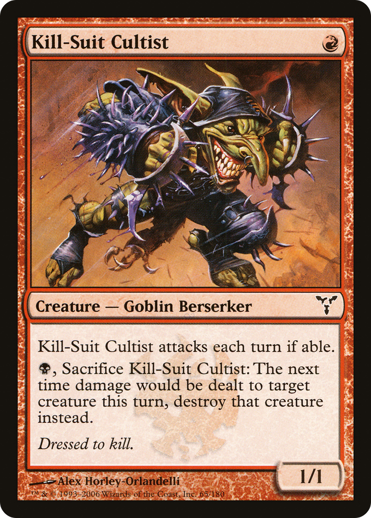 Kill-Suit Cultist (DIS-065)  Foil