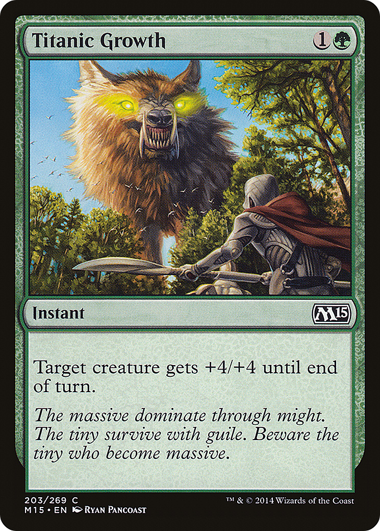 Titanic Growth (M15-203)  Foil