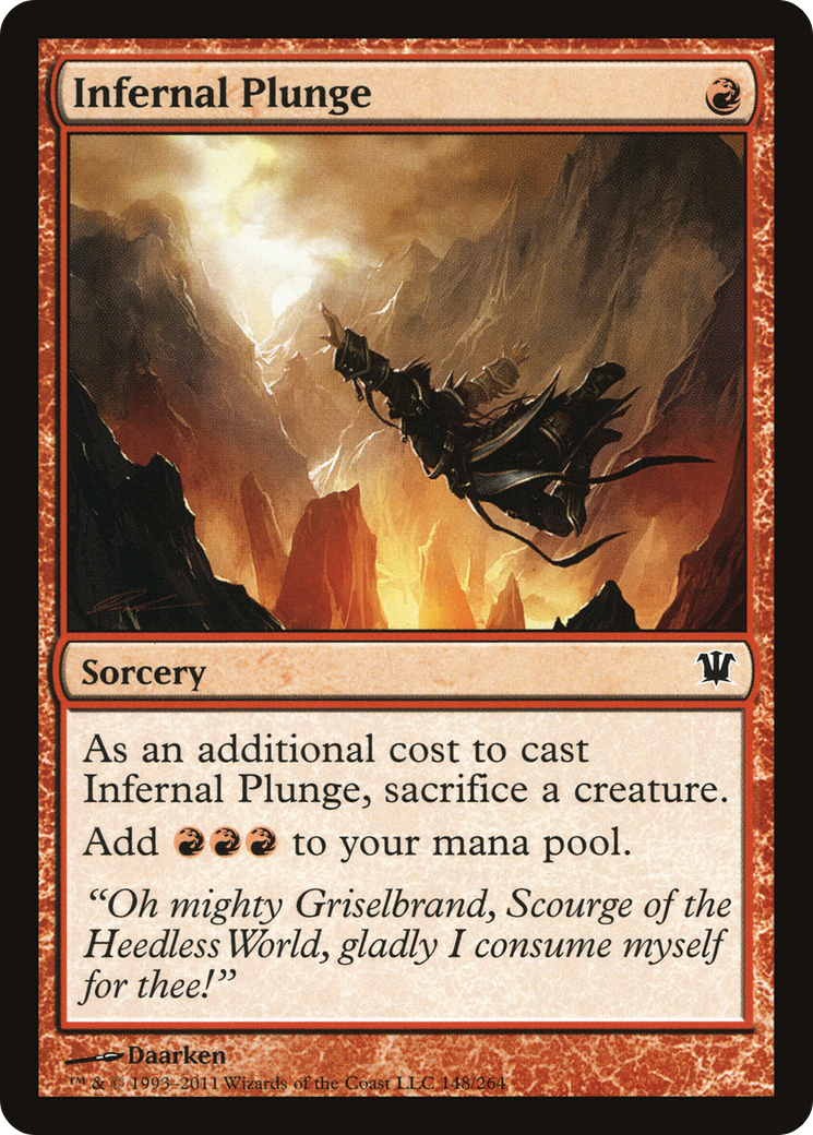 Infernal Plunge (ISD-148)