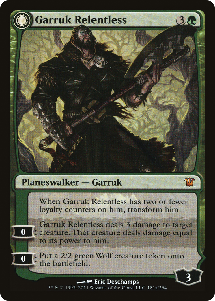Garruk Relentless (ISD-181)