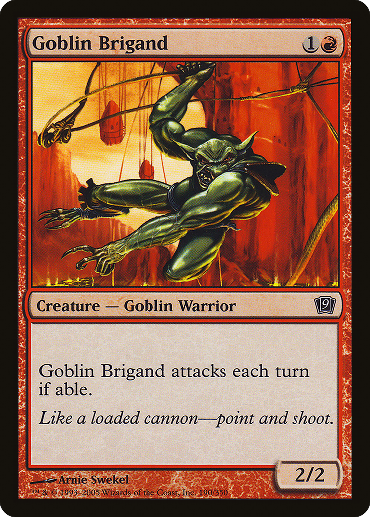 Goblin Brigand (9ED-190)  Foil