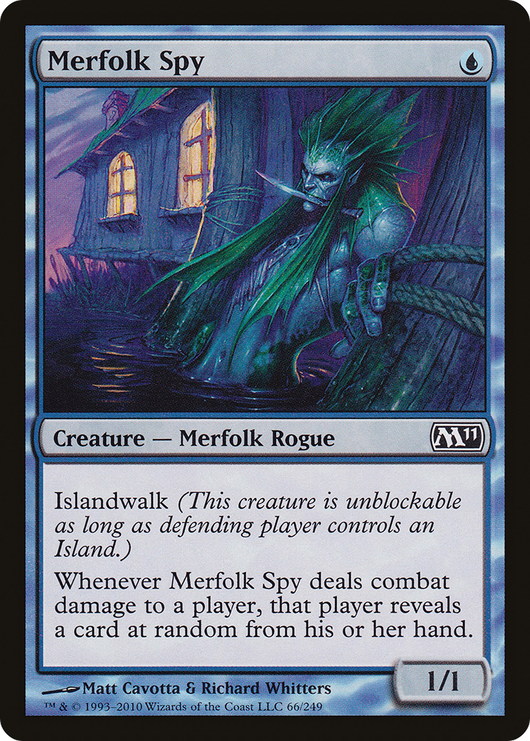 Merfolk Spy (M11-066)  Foil