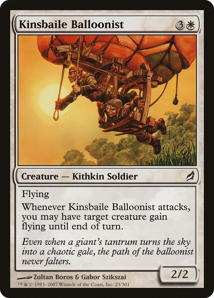 Kinsbaile Balloonist (LRW-023)  Foil