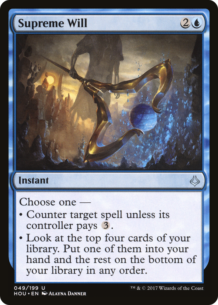 Supreme Will (HOU-049)  Foil