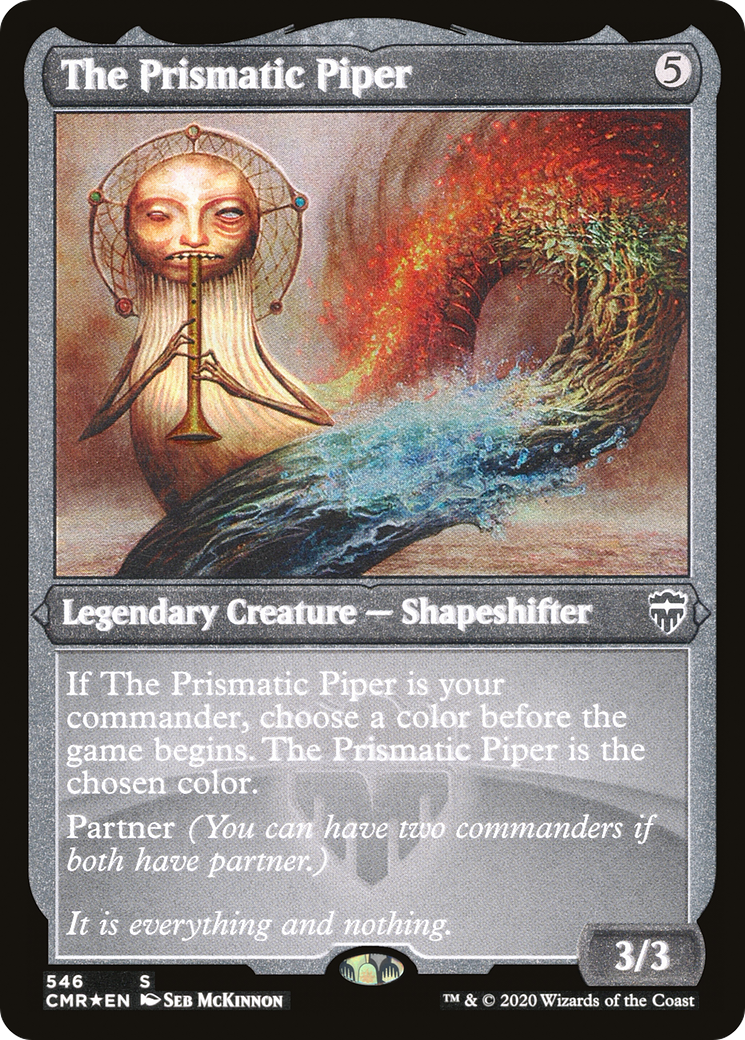 The Prismatic Piper (Foil Etched) (CMR-546)  Foil