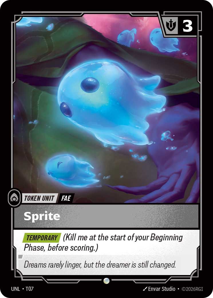 Sprite // Gold (T07 // T05) - Unleashed