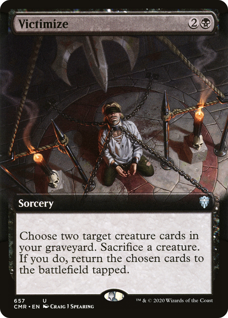 Victimize (Extended Art) (CMR-657)  Foil