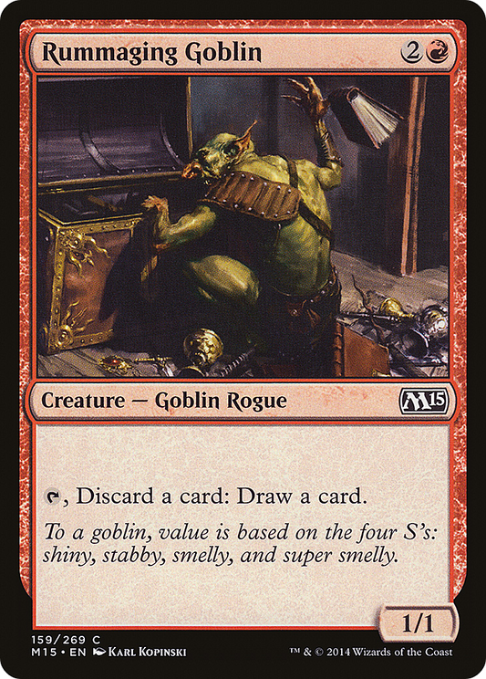 Rummaging Goblin (M15-159)