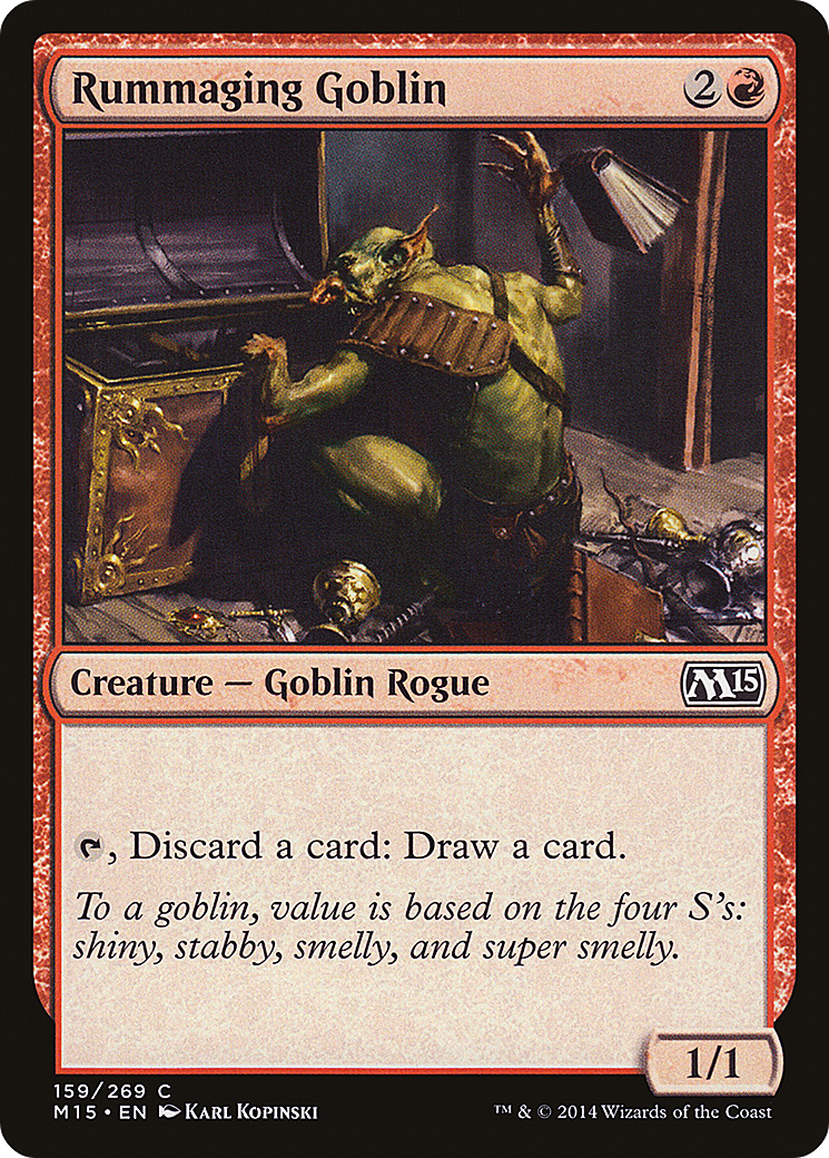 Rummaging Goblin (M15-159)  Foil