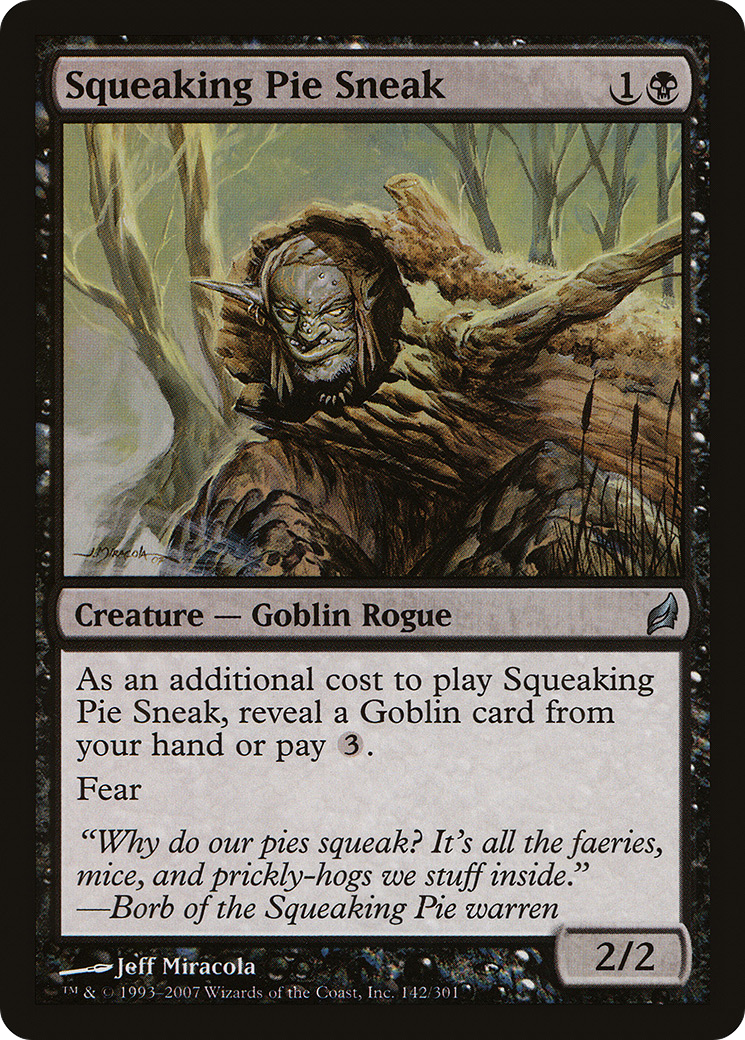 Squeaking Pie Sneak (LRW-142)  Foil