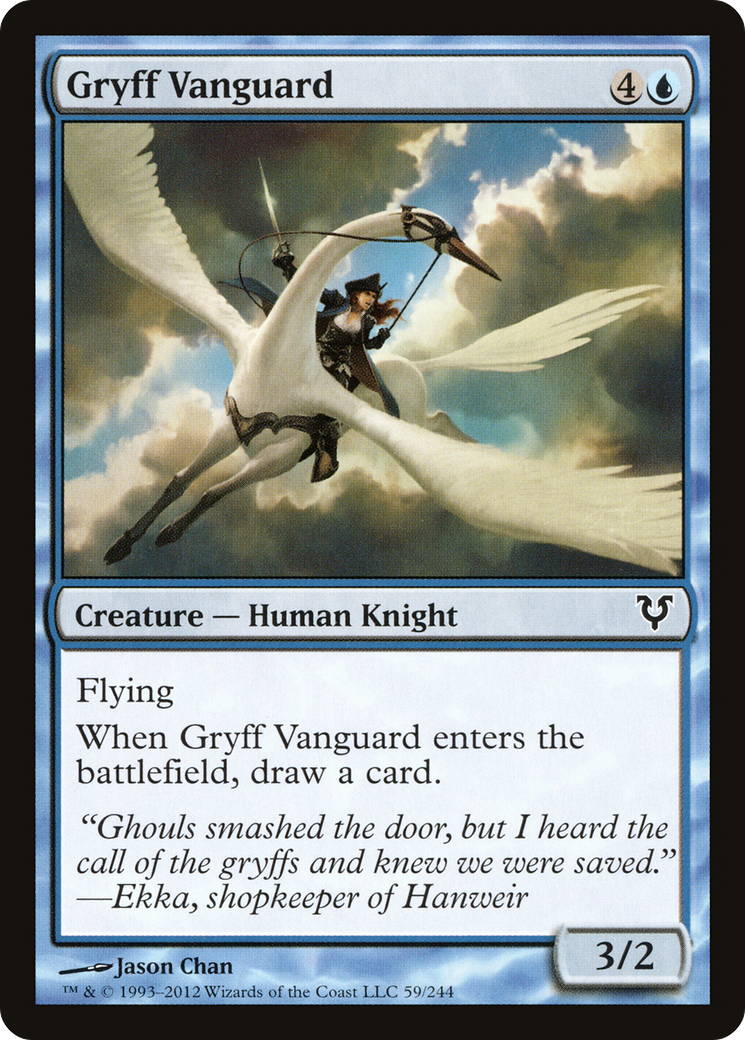 Gryff Vanguard (AVR-059)  Foil