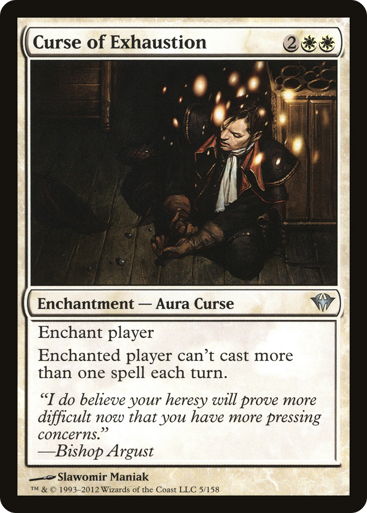 Curse of Exhaustion (DKA-005)  Foil
