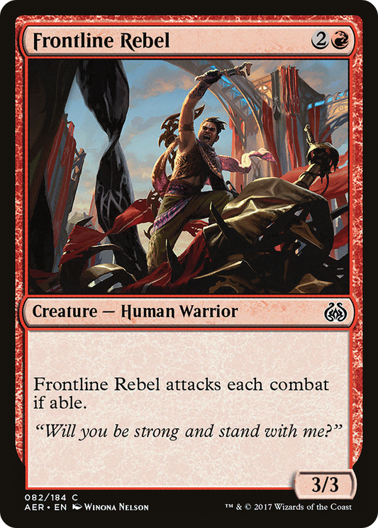 Frontline Rebel (AER-082)  Foil