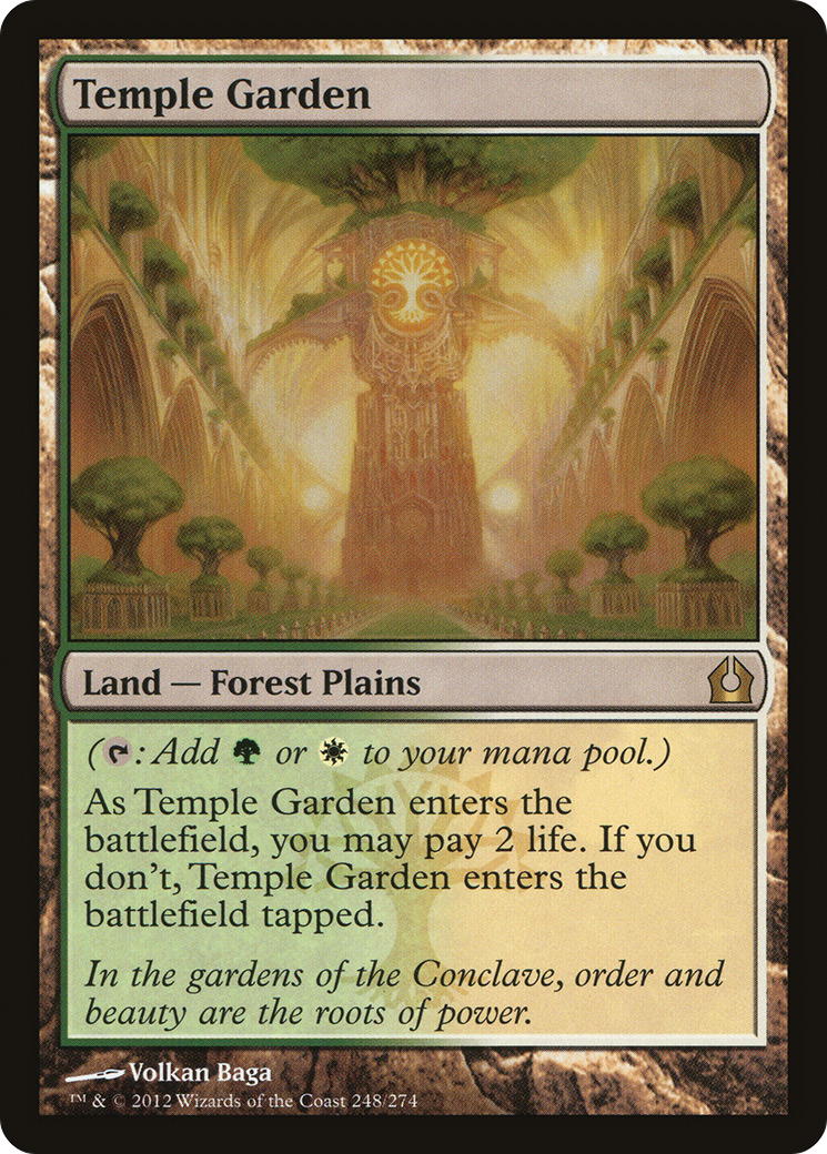 Temple Garden (RTR-248)  Foil