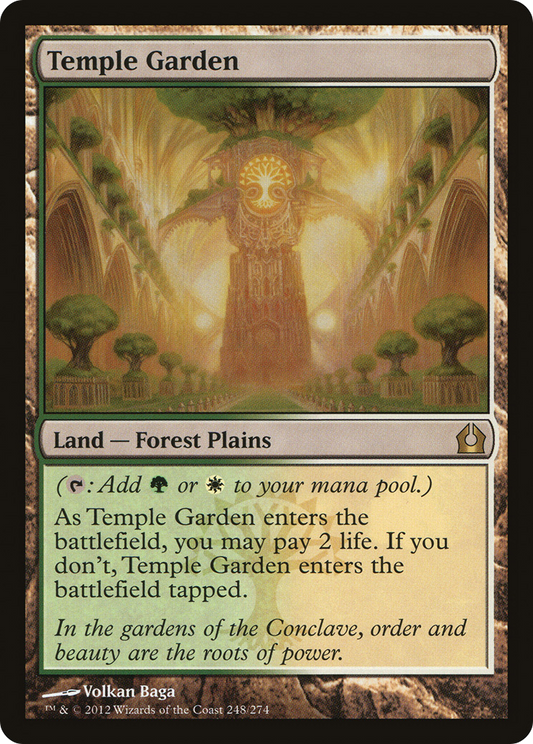 Temple Garden (RTR-248)  Foil