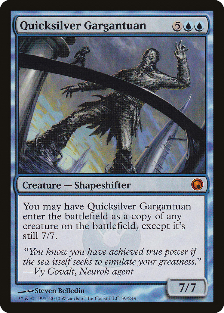 Quicksilver Gargantuan (SOM-039)  Foil