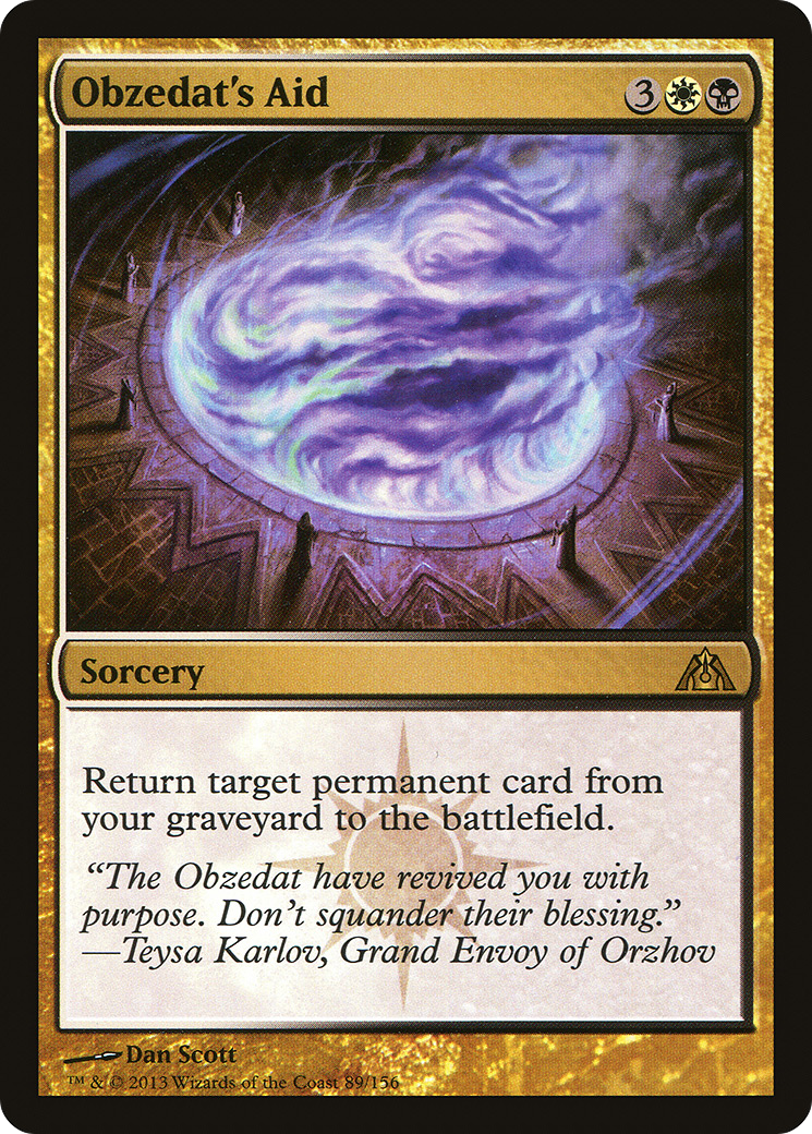 Obzedat's Aid (DGM-089)  Foil