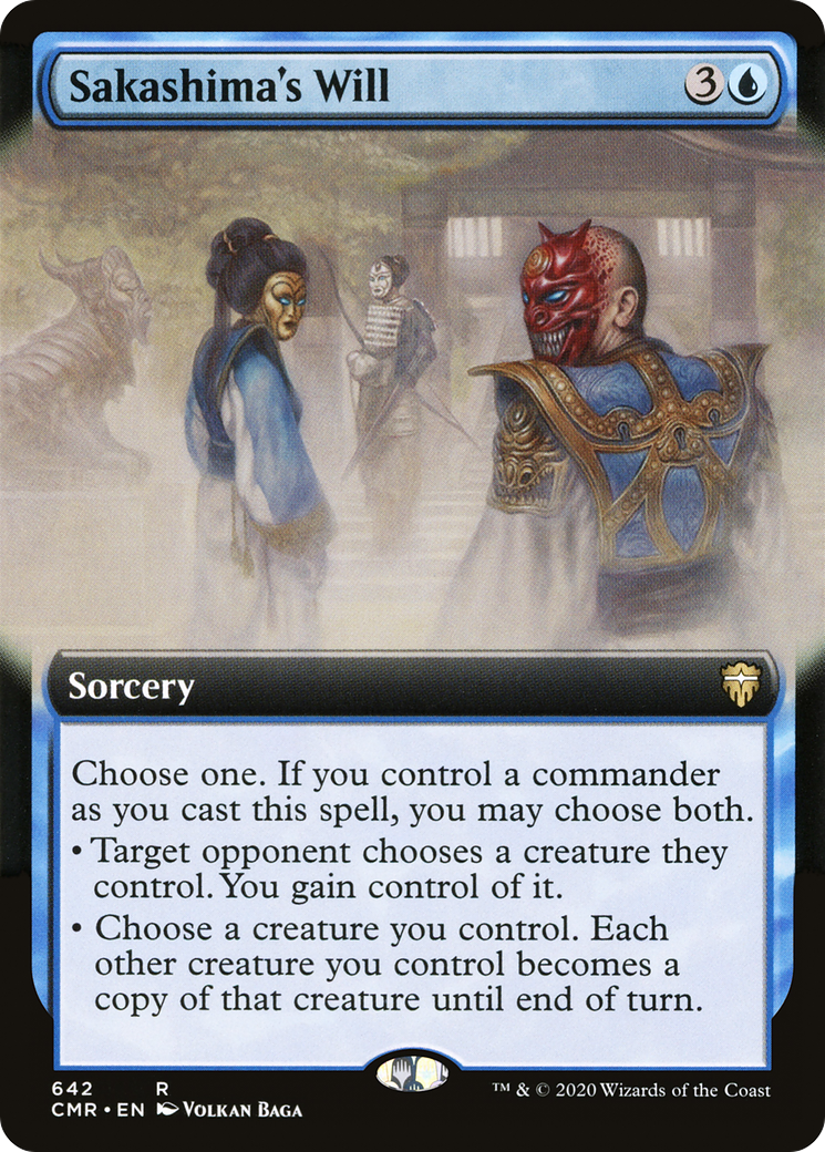 Sakashima's Will (Extended Art) (CMR-642)