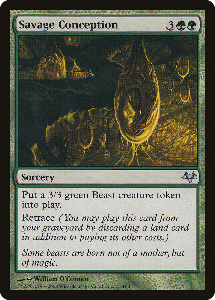 Savage Conception (EVE-075)  Foil