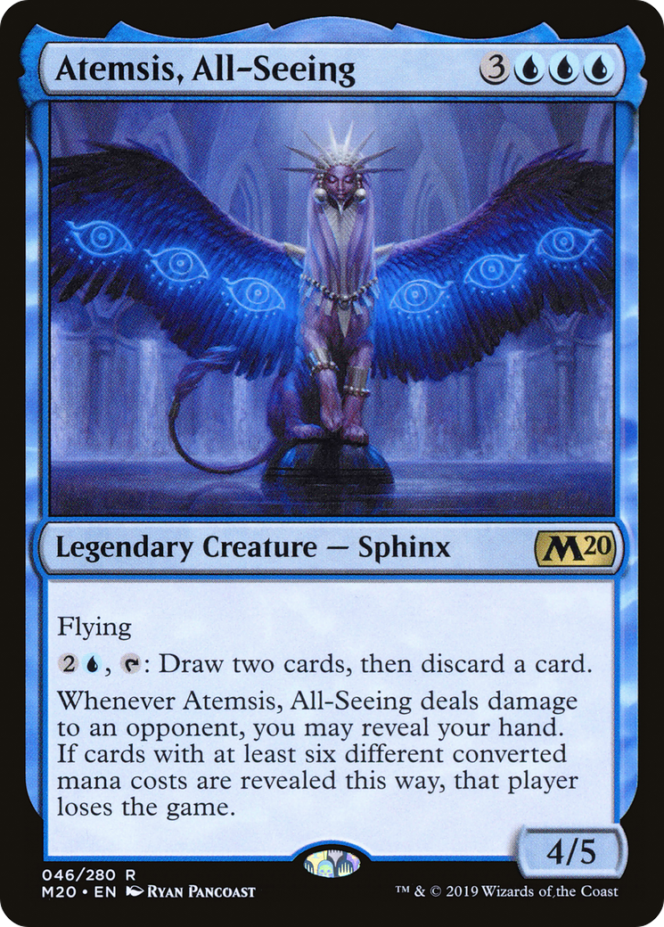 Atemsis, All-Seeing (M20-046)  Foil
