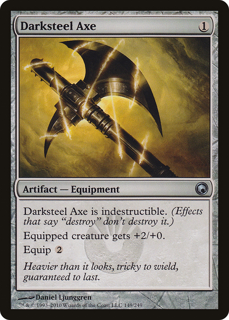 Darksteel Axe (SOM-149)  Foil