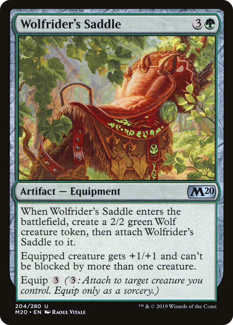 Wolfrider's Saddle (M20-204)  Foil
