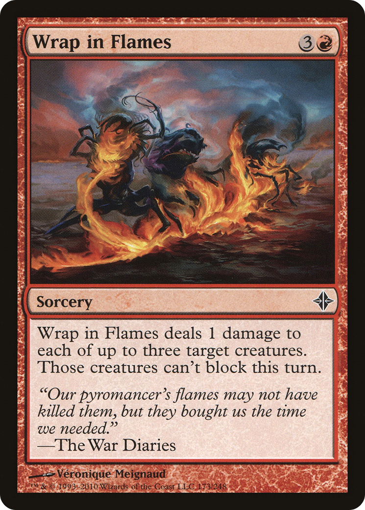 Wrap in Flames (ROE-173)  Foil