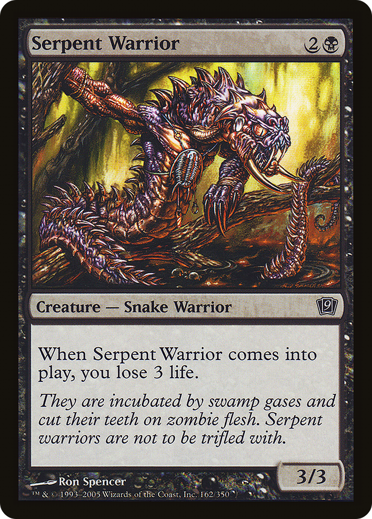 Serpent Warrior  Foil