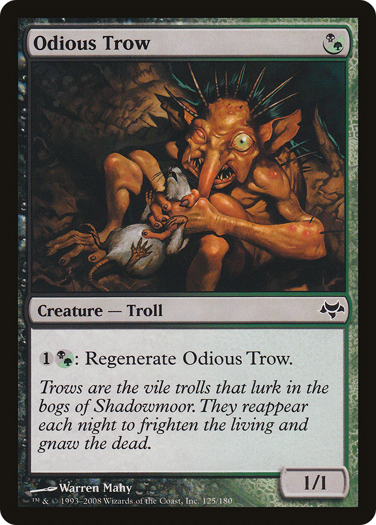Odious Trow (EVE-125)  Foil