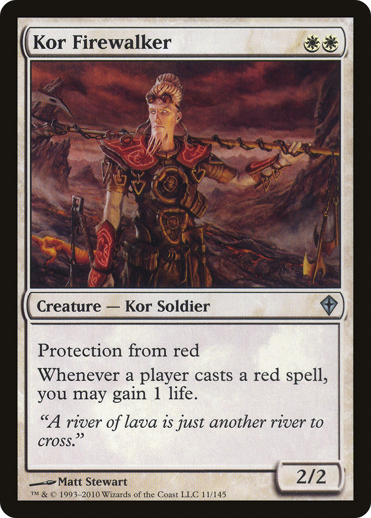 Kor Firewalker (WWK-011)  Foil