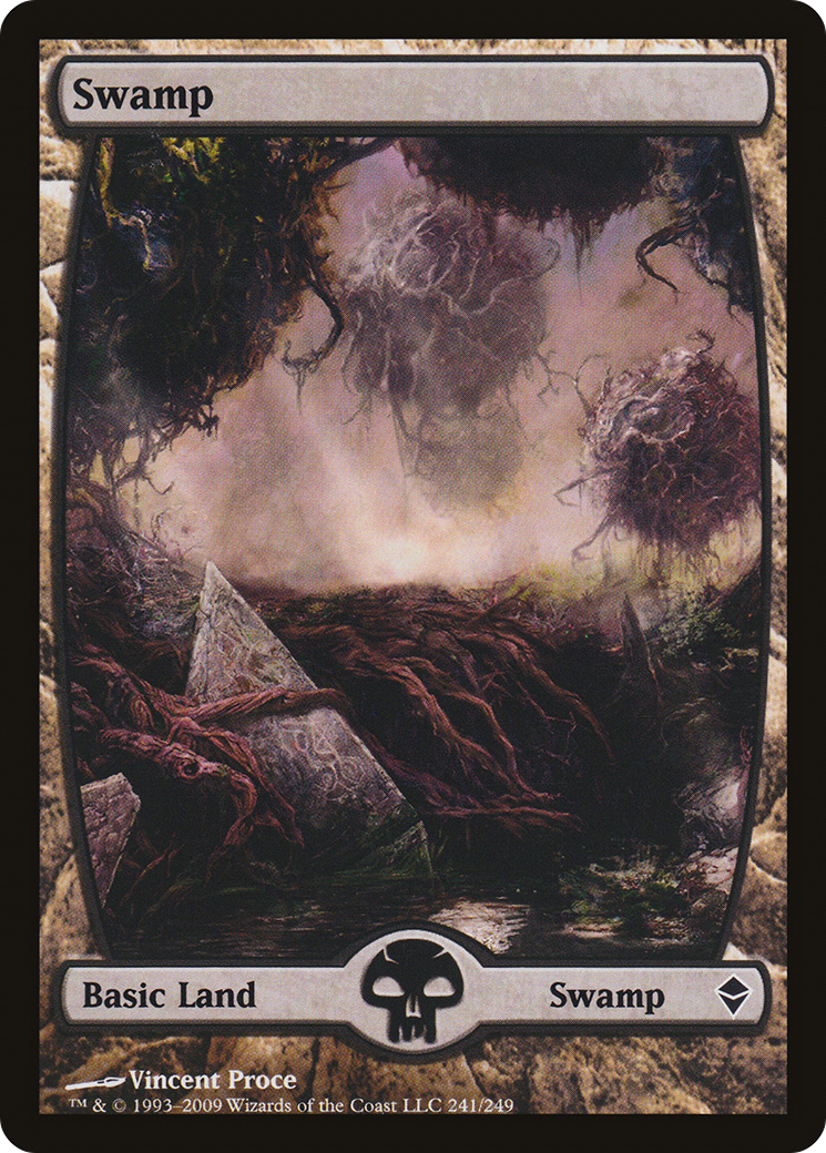 Swamp (241) - Full Art (ZEN-241)  Foil