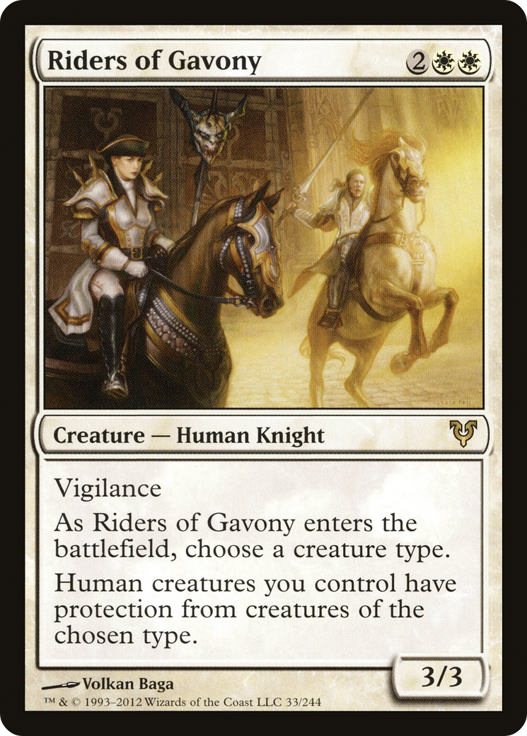Riders of Gavony (AVR-033)  Foil