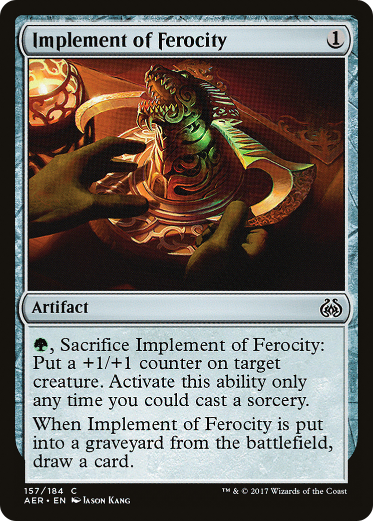 Implement of Ferocity (AER-157)  Foil