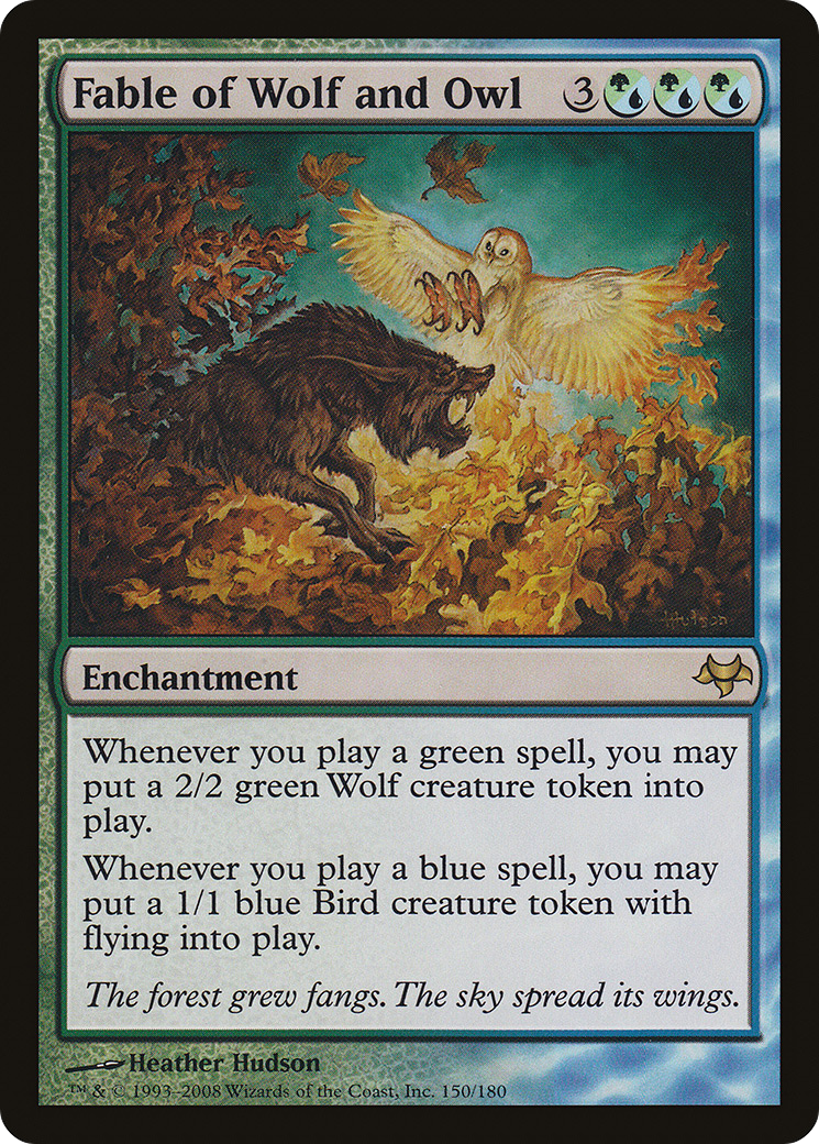 Fable of Wolf and Owl (EVE-150)  Foil