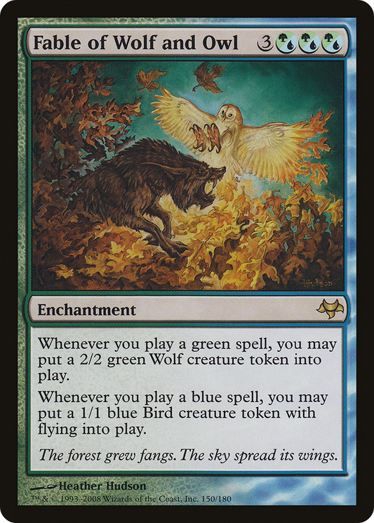 Fable of Wolf and Owl (EVE-150)  Foil