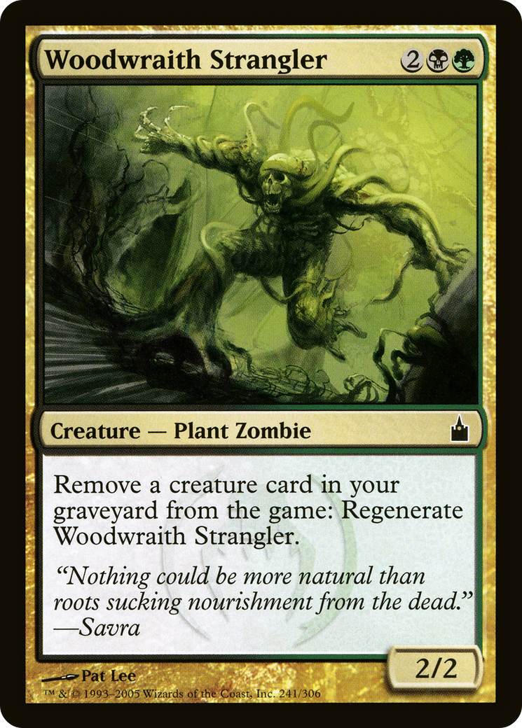 Woodwraith Strangler (RAV-241)  Foil