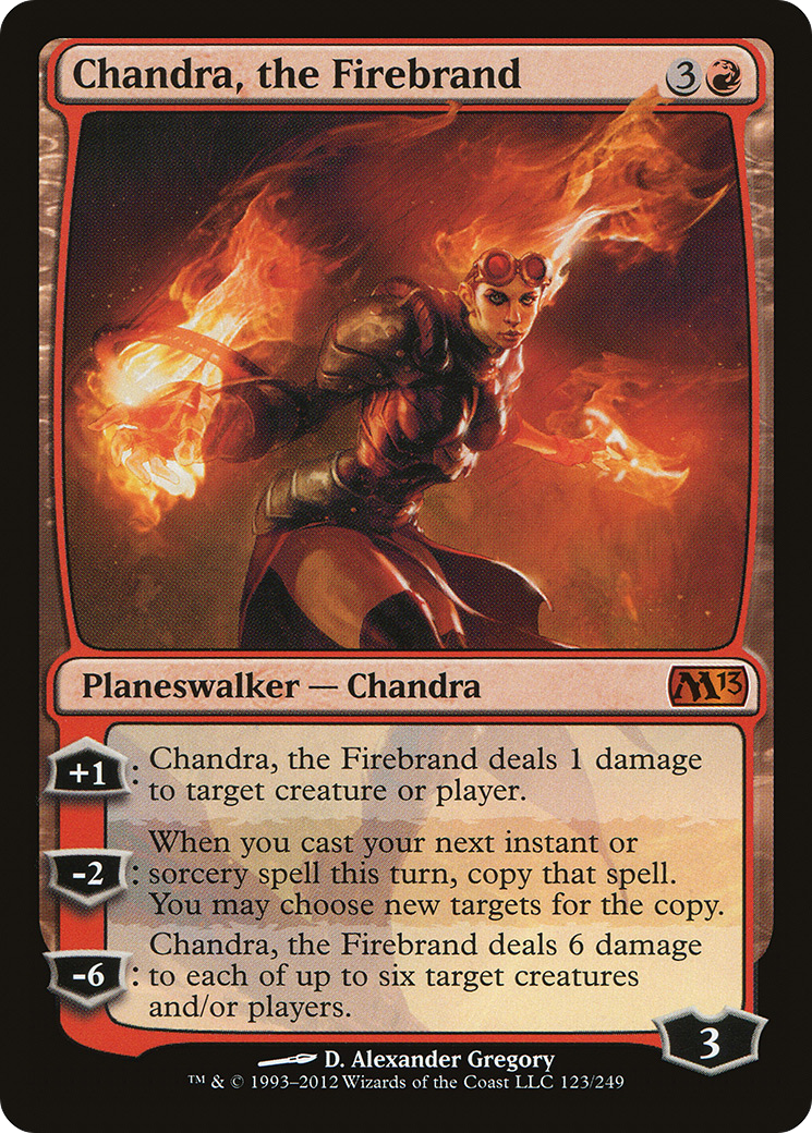 Chandra, the Firebrand (M13-123)  Foil
