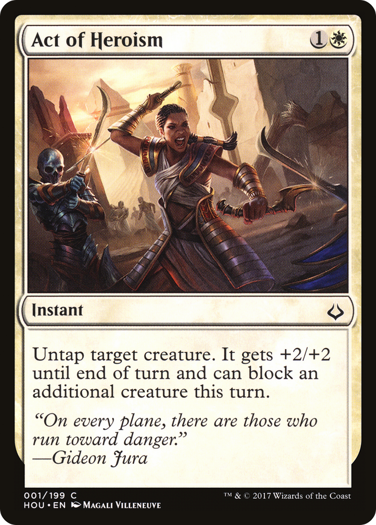 Act of Heroism (HOU-001)  Foil