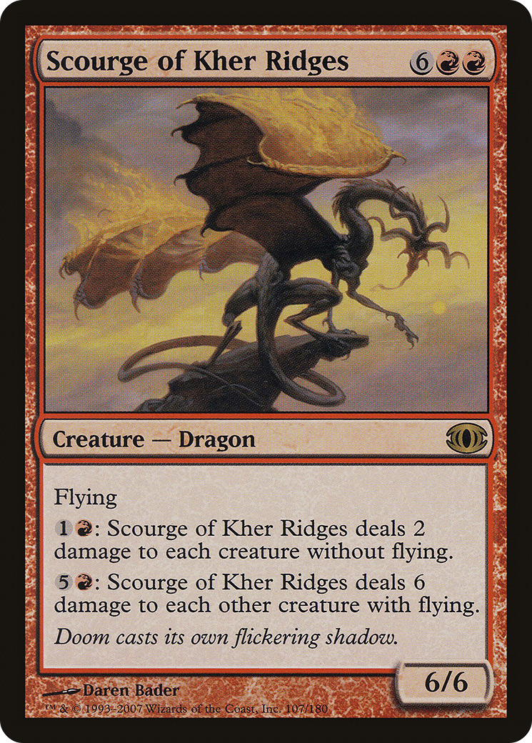 Scourge of Kher Ridges (FUT-107)  Foil
