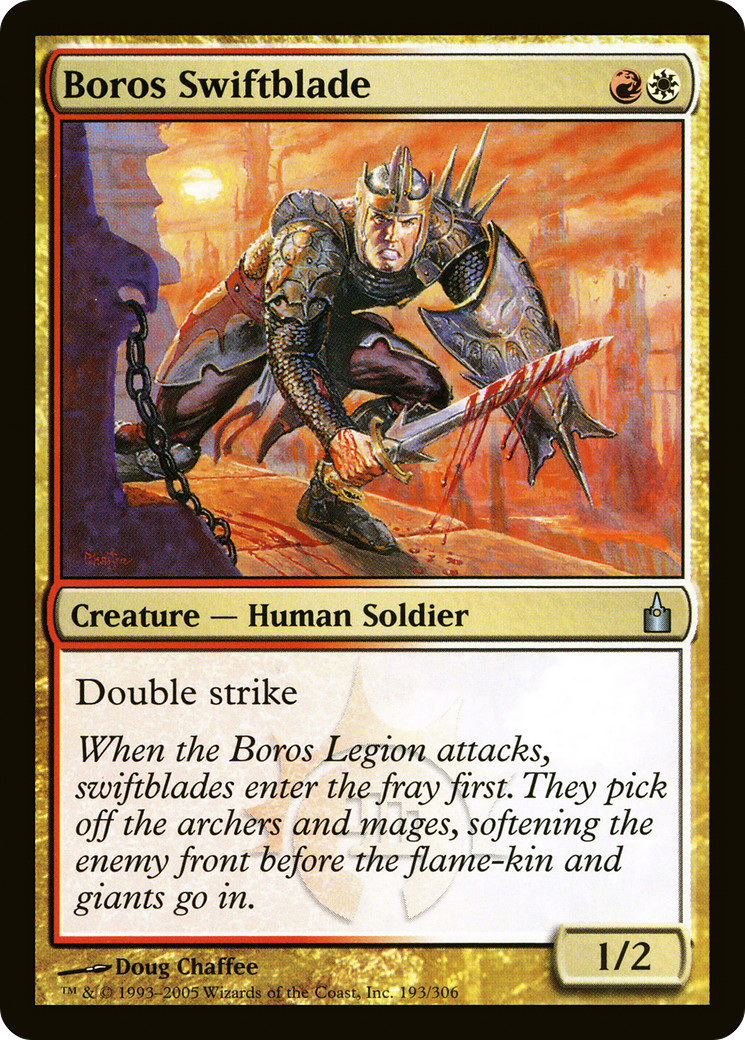 Boros Swiftblade (RAV-193)  Foil