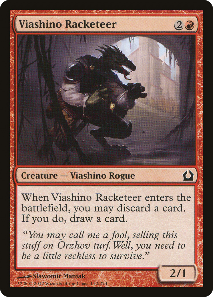 Viashino Racketeer (RTR-112)