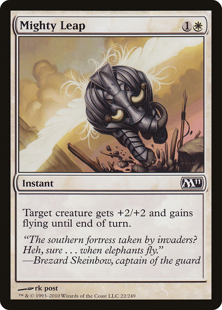 Mighty Leap (M11-022)  Foil